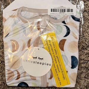 Little Sleepies Neutral Bamboo Zippy